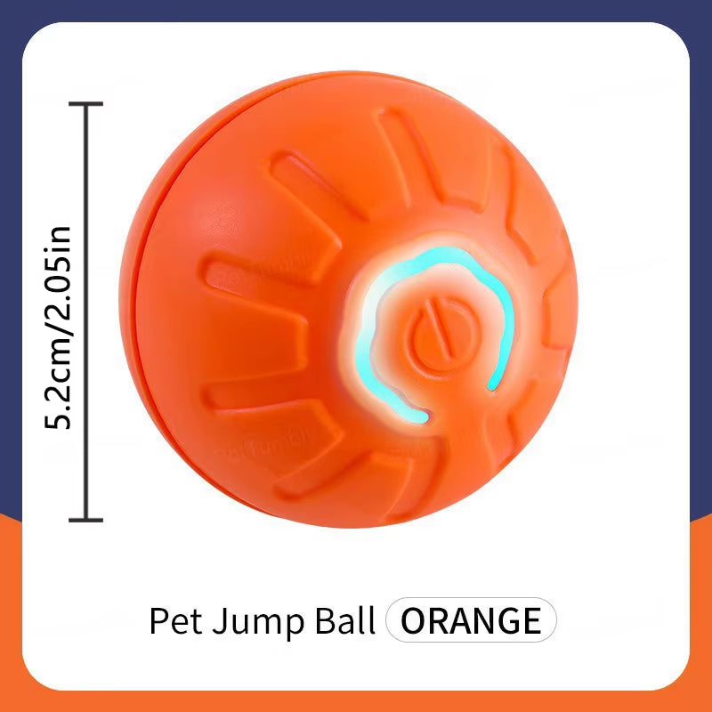 Smart Dog Toy Ball Electronic Interactive Pet Toy Moving Ball USB Automatic Moving Bouncing for Puppy Birthday Gift Cat Products