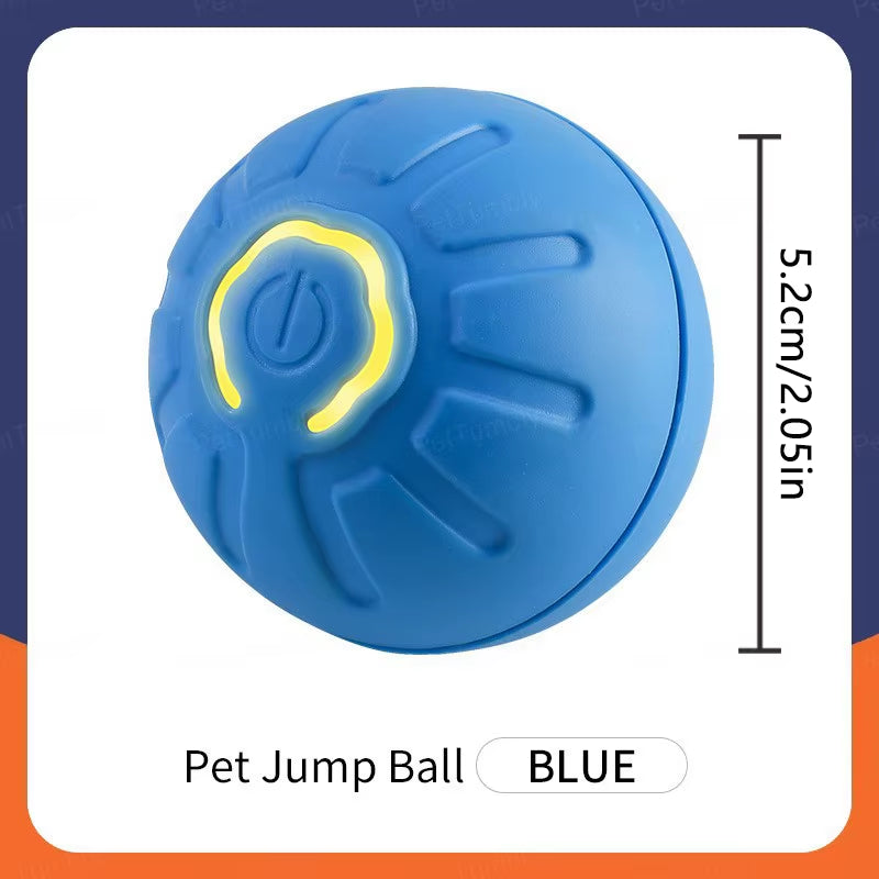 Smart Dog Toy Ball Electronic Interactive Pet Toy Moving Ball USB Automatic Moving Bouncing for Puppy Birthday Gift Cat Products