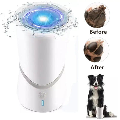Automatic Dog Paws Cleaner Pet Foot Washer Cup Portable Paw Cleaner for Small and Medium-Sized Dogs Silicone Dogs Cleaner Paw